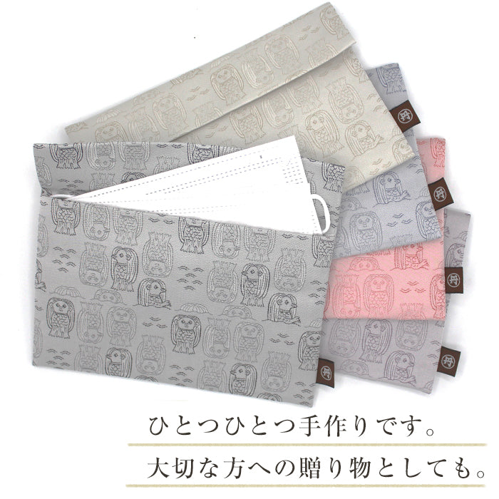 【送料無料】アマビエマスクケース 蓋あり(箱入り)【吉村商店】