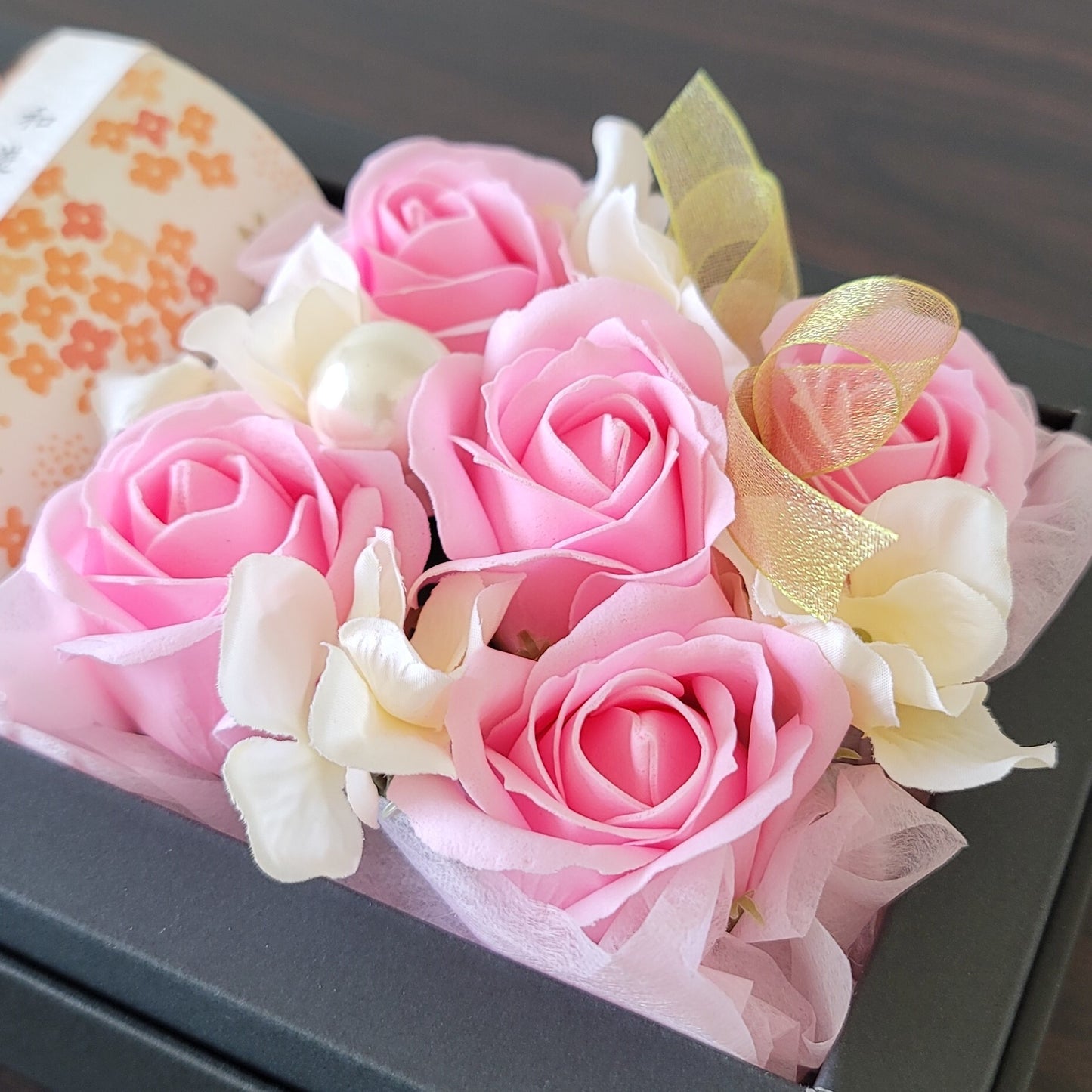 【送料無料】お供えギフトセット「華」はな ソープフラワー