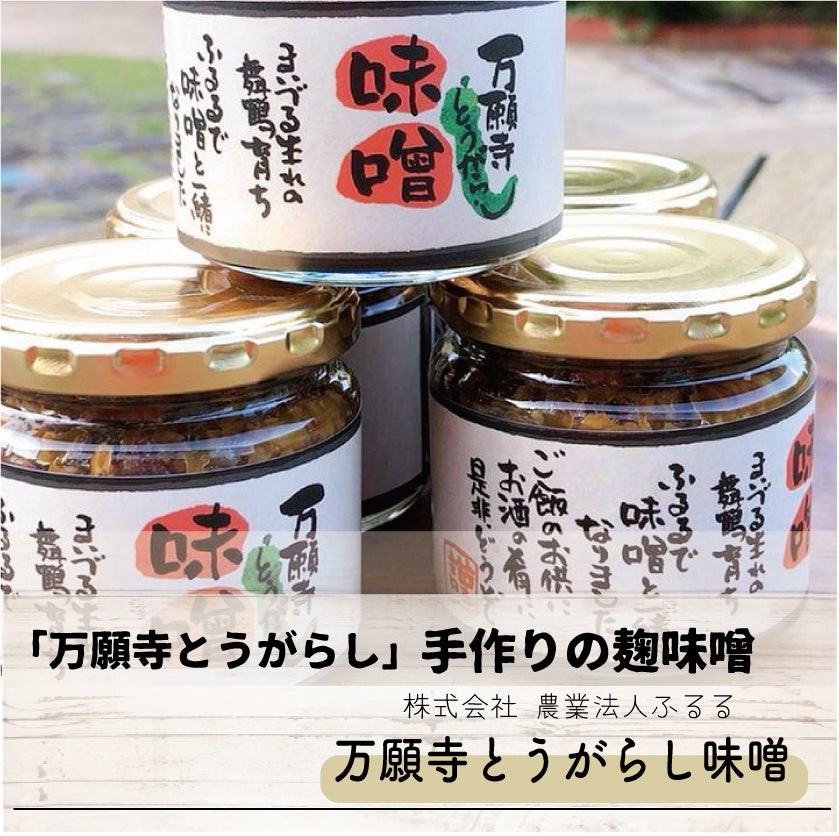 【ふるるファーム】舞鶴産 万願寺とうがらし味噌