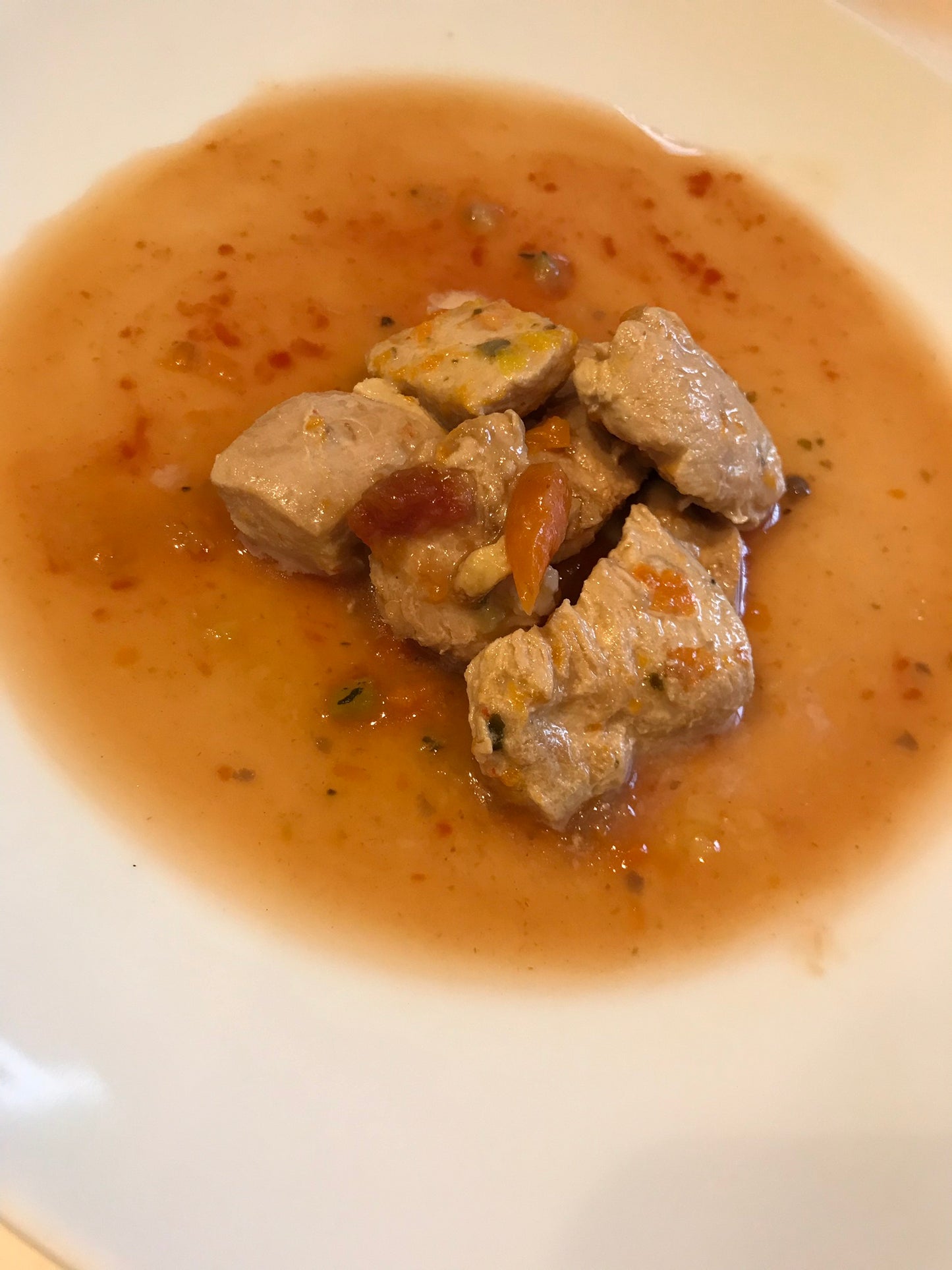 【ワンコ&ニャンコのご飯】鶏肉とお野菜ごろごろトマトシチュー