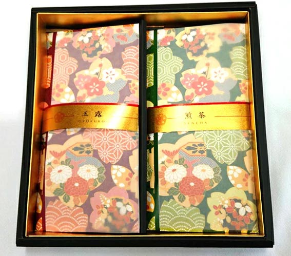 【舞鶴茶】玉露、抹茶入り煎茶(福紗、箱入り)【5年連続日本一】