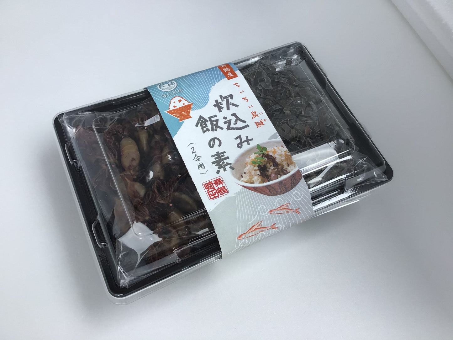【送料無料】京都舞鶴産　ちぃちぃ烏賊炊込み飯の素　2個セット